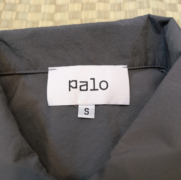 Palo Studios Will Jacket Gray Nylon Women's Size Small Made in Los Angeles - Picture 3 of 6